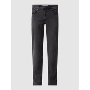 Straight fit jeans met stretch, model 'Cadiz'