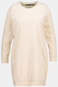 Ulla Popken Sweatjacke »Loungewear-Longshirt Rundhals Langarm«