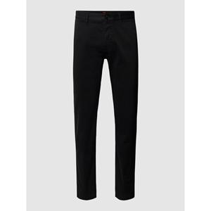 BOSS Chinohose »Taber« aus gefärbtem elastischem Baumwoll-Satin