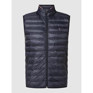 TOMMY HILFIGER, Herren Steppweste Core Packable Regular Fit in dunkelblau, Jacken für Herren