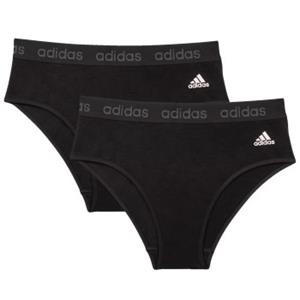 adidas 2 stuks Solid Cotton Bikini Style Brief Multi 