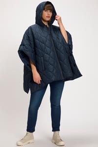 Ulla Popken Steppjacke »Poncho-Steppjacke wasserabweisend 2-Wege-Zipper«