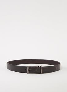 BOSS, Omarosyn Gürtel Leder in schwarz, Gürtel für Herren