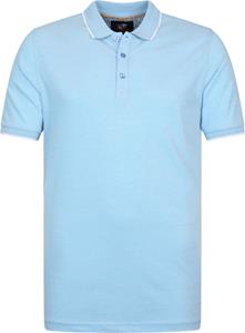 Suitable Oxford Polo Lichtblauw