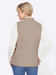 Bodywarmer in sesam van heine