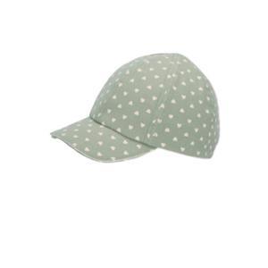 Sterntaler Baseball-Cap Herzen mittelgrün