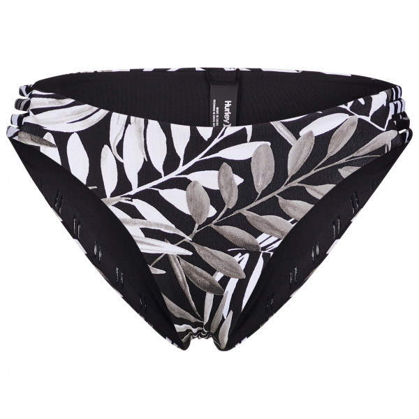 Hurley - Women's Max Party Palm Mod Bottom - Bikinibroekje, zwart