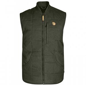 Fjällräven Grimsey Vest - Fleecebodywarmer, zwart/olijfgroen