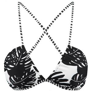 Barts - Women's Banksia Plunge Cross Back - Bikinitop, zwart