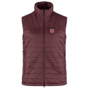 Fjällräven Expedition X-Lätt Vest Dames Bordeaux / Kastanjebruin