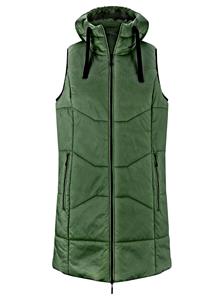 Bodywarmer in mos van heine