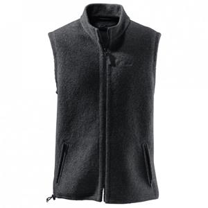 Mufflon Luke - Merinobodywarmer, zwart