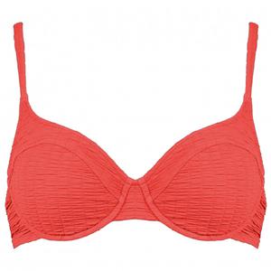 WATERCULT Women's Bikini Top Solid Crush 3 - Bikinitop, rood