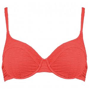 Watercult - Women's Bikini Top Solid Crush 3 - Bikinitop, rood