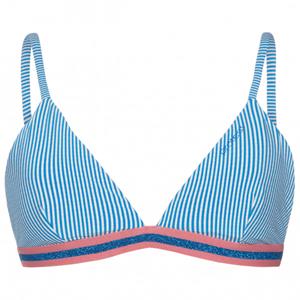 Protest Women's Mixida Triangle Bikini Top - Bikinitop, blauw/grijs