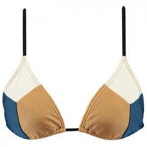 Barts Women's Como Triangle - Bikinitop, beige/wit/bruin