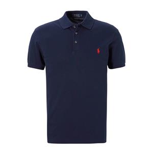 ralphlauren Ralph Lauren - Katoenen Stretch Polo Refined Navy