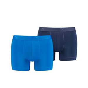 Puma Sport Boxershorts Microfiber 2-pack Blauw-S