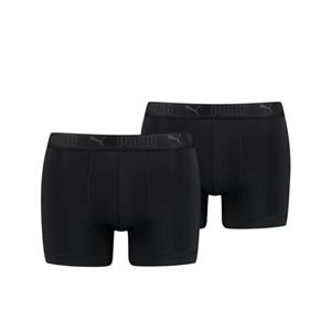 Puma Sport Boxershorts Microfiber 2-pack Zwart-L