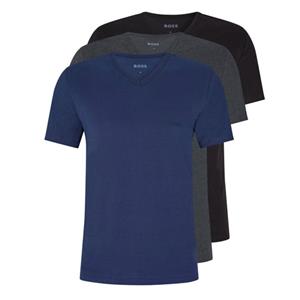 Boss T-shirt met V-hals in een set van 2 stuks, model 'Classic'