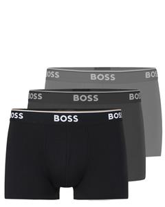 Boss Boxershort met elastische band met logo in een set van 3 stuks