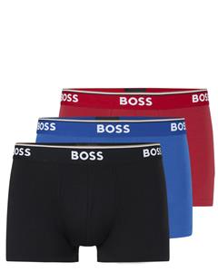 Hugo Boss boxershorts Power 3-pack rood-blauw-zwart