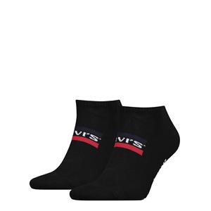 Levi's 2er Pack  Low Cut Sprtwr Logo Sneakersocken schwarz 