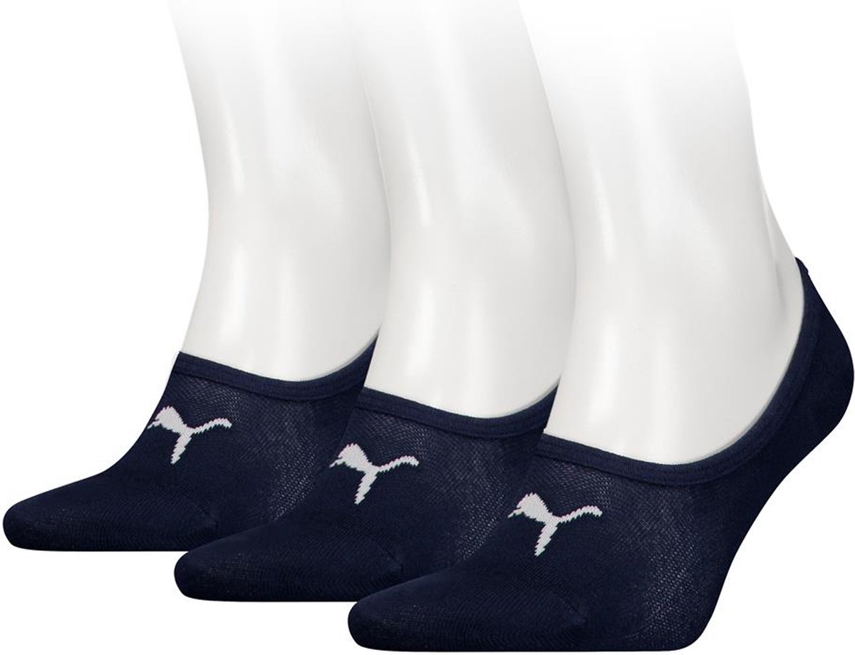 Puma footies 3P donkerBlauw