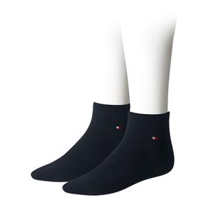 TOMMY HILFIGER 2 Paar Kurzsocken Socken dunkelblau Herren 