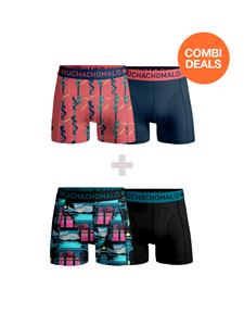 Heren 2+2-pack Boxershorts Print