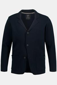 gebreid colbert flexnamic, grote maten, , heren, blauw, 