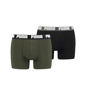 Puma Boxershorts Basic 2-pack Forest Green Combo-XL