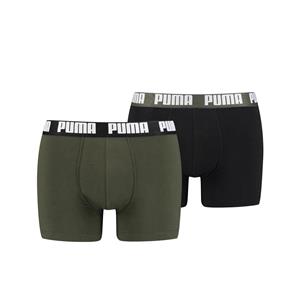 Puma Boxershorts Basic 2-pack Forest Green Combo-M