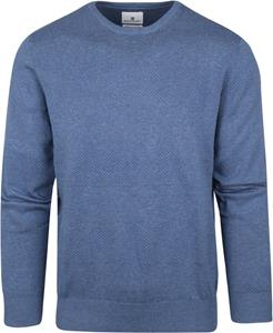 State Of Art Trui Melange Blauw