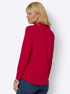 Sweatshirt in rood van heine