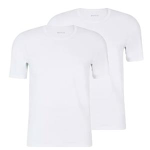 Hugo Boss Comfort T-shirt O-hals 2-Pack wit