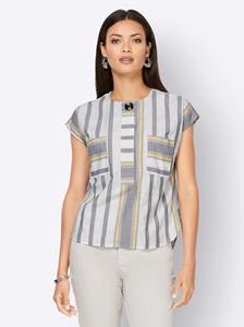 Creation L Blouse met korte mouwen