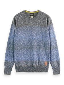 Scotch and Soda Pullover Melange Donkerblauw