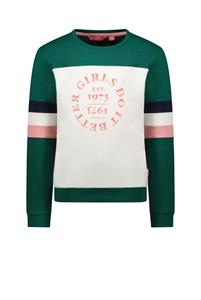 Meisjes sweater - Storm Green