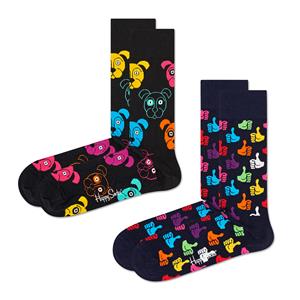 Happy Socks 2P classic dog multi