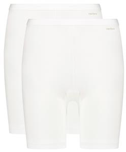 Ten Cate 2-pack dames Pants (Lange shorts) 32285 - Broekje onder jurk - Onderbroek lange pijpjes - Ten cate ondergoed dames - Anti schuur broekje