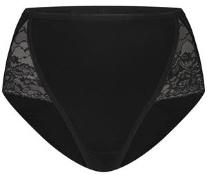 Ten Cate High Leg lace slip dames - Kant - 32292 - Hoog opgesneden kanten dames taille slip - Biologisch katoen - Onderbroek