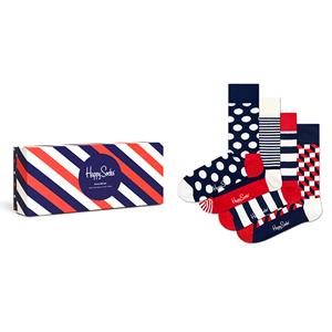Happy Socks classic navy giftbox 4P multi