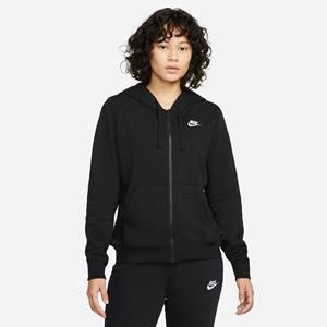 Nike Hoodie NSW Club Fleece - Zwart/Wit Dames