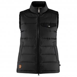 Fjällräven Women's Greenland Down Liner Vest - Donzen bodywarmer, zwart