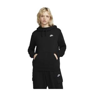 Nike Hoodie NSW Club Fleece - Grijs/Wit Dames
