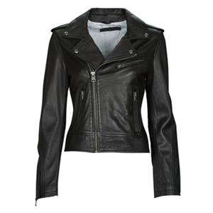 OAKWOOD Kort, asymmetrisch jasje in leer Boogie