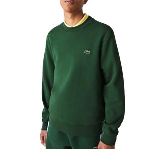 Lacoste Bio Cotton Fleece Crew Sweater Heren