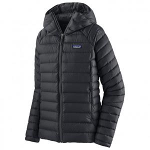Patagonia - Women's Down Sweater Hoody - Donsjack, zwart/grijs