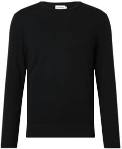 Calvin Klein Rundhalspullover "SUPERIOR WOOL CREW NECK SWEATER"